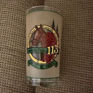May 2, 1987 Kentucky Derby #113 Churchill Downs Souvenir Glass
